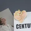 Película Hidratante con Textura de Flor de Phalaenopsis Accesorios de Impresión 3D Tocado Pasador DIY Hecho a Mano Regalo de Boda Decoración
