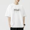 Camiseta de Manga Corta Talla Grande para Hombre Verano 2024 Casual Estilo Hong Kong Marca de Moda Hombro Caído Ins Camiseta Básica para Hombre