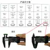 Caixa de reparo com 18 grades e 270 peças de anel de borracha, anel de vedação O-ring para compressor de ar condicionado automotivo, vedação