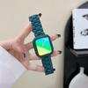 Adequado para Pulseira de Relógio Apple Geração 67789 iWatch Se Acrílico Pulseira de Três Contas com Conjunto Integrado de Concha e Película