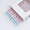Taladro para uñas Dongzhou de 6,5 mm con punta de corazón, accesorios de joyería para bricolaje, taladro para vidrio con forma de color, taladro para uñas de tamaño pequeño