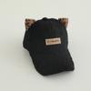 Sombrero de Niños Estilo Coreano Otoño e Invierno Gorra de Béisbol Cuernos de Diablo Dibujos Animados Polar Forro Polar Guardería Gorra de Béisbol para Bebé Exportación