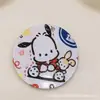 Colgante Colgante de Dibujos Animados Sanrio Pochacco Piezas en Relieve Accesorios Hechos a Mano DIY Cadena para Teléfono Cadena para Bolso Llavero Piezas