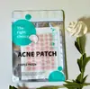 Parche de Acné de Estrella Colorido de Venta Directa, Parche de Acné Corrector Ligero e Invisible, Parche Absorbente de Pus de Hidrocoloide, Parche Limpiador de Acné y Absorbente de Pus al por Mayor