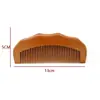 Peine de madera de durazno natural, personalizable con logo, peine de masaje de meridianos del cuero cabelludo, peine nutritivo para cabello largo de mujer, producto exclusivo de venta caliente transfronteriza