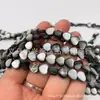 8mm Reina Amarillo Concha Blanca Concha Negra Doble Superficie de Tambor Agujero Recto Forma de Corazón Concha de Mariposa Natural Pasador Concha Material para Manualidades