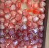 Saco de Dinheiro da Sorte UV Saco de Arroz Olho de Gato Transferência de Cor Mudável Contas Soltas DIY Acessórios Pulseira Pendurar no Carro Acessórios para Saco de Dinheiro