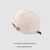 Gorra de piso de estilo coreano de primavera y otoño con letras de oso para niño, delgada, a juego, para bebé, para viajar, personalizada, para niños, de melón, para primavera