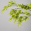 Nuevas plantas verdes artificiales para bodas y materiales florales, flores de techo, arreglos florales para bodas, césped decorativo, flores de seda, hojas verdes, decoraciones de flores artificiales