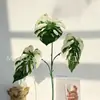 Folha de Tartaruga Celebridade da Internet Sala de Estar de Casa Planta Verde Artificial Fulin Folha Grande Única Planta Falsa Decoração Novo Produto Atacado