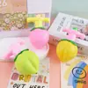 Giroscopio Luminoso Color Durazno Juguetes para Niños Juguetes de Puesto del Mercado Nocturno Coloridos con Expulsión y Destello Premios para Niños Regalos
