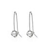 Pendientes de Gancho para la Oreja con Incrustaciones de Perlas a la Moda Pendientes Personalizados para Mujer
