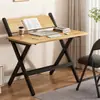 Mesa Plegable, Escritorio Móvil, Mesa para Computadora, Mesa Pequeña para Comer, Mesa para Estudio en Casa, Mesita de Noche Simple para Casa de Alquiler, Estilo Nórdico