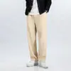 Calça Casual Masculina de Corte Reto, Nova Moda Primavera Versátil Calça de Terno Fluida, Calça Masculina de Caimento Solto 2026