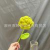 Ramo de Claveles de Crochet Hecho a Mano Terminado Crochet Hecho a Mano Ramo de Crochet para el Día de la Madre Regalo para Enamorado/a Mejor Amigo/a