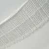 Adorno de Encaje con Borlas de Cristal Pesado y Caída de 15 cm de Ancho para Vestidos de Novia y Vestidos de Noche, Decoración de Borlas para Hombros y Escote DIY