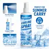 Kineshinex Spray Refrescante y de Confort para Verano 100ml Portátil para Viajes, Deportes al Aire Libre, Desplazamientos
