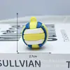 Chaveiro Criativo de Futebol e Basquete Pingente de Miniatura Copa do Mundo 2026 Futebol Caixa Surpresa Divertido Decoração de Mochila de Tênis