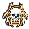 Cuentas para bolígrafo de PVC de Halloween, cuentas de calavera de dibujos animados, cuentas de hilo, cuentas centrales de fantasma lindas
