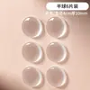 Maçaneta de Porta Anti-Colisão Silicone Silencioso Adesivo de Porta de Geladeira Batente de Porta Bloqueador de Porta Anti-Colisão Adesivo de Parede de Partículas para Porta de Armário
