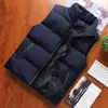 Colete Masculino 2020 Outono e Inverno Estilo Coreano Masculino Colete Acolchoado de Algodão com Penas Masculino Quente Sem Mangas Moda Masculina