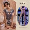 Lencería Encantadora y Sexy, Disfraz de Criada Sexy, Uniforme de Encaje de Una Pieza, Pijama Tentación Puro Deseo, Traje Caliente Sin Entrepierna