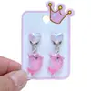 Pendientes Infantiles Pinzas para Orejas de Bebé Mariposa 2025 Nuevas Pinzas para Orejas de Niña Dibujos Animados Princesa Accesorios Lindos para Niñas