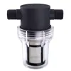Filtro de tubo pequeno frontal tela de filtro de aço inoxidável lavável transparente 4 pontos 6 pontos 1 polegada filtro de areia musgo
