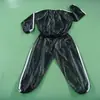 Trajes de Sauna de PVC Plateado para Hombres y Mujeres, Trajes Deportivos para Sudar, Trajes Deportivos de Fitness, Suministros del Fabricante Trajes de Sauna de PVC