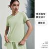 Novas roupas de ioga de manga curta femininas, esportivas para corrida de verão, soltas, respiráveis, justas, gola redonda, uso externo, camiseta de ioga