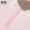 Colgante Pequeño de Borla China Borlas Ventilador Estilo Antiguo de 6 Discos Marcapáginas Colgante DIY Empaque Accesorios de Regalo Fabricante Mayorista