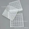Caja de almacenamiento popular de Amazon con tapa acrílica, concha, espécimen de micro concha, Colección Diamante, caja de manicura de alta transparencia