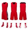 Conjunto de Uniforme de Basquete Infantil para Meninos, Camisa de Basquete de Time para Competição e Treino, Personalizável com Números Impressos, Roupa de Time de Manga Curta de Secagem Rápida