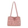 Bolsa de Ombro Estilo Ballet Super Popular da Gentlewoman Tailândia 2026 Verão Nova Versátil Texturizada