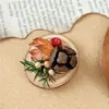 Ímã de Geladeira Estilo Floresta Canela Espécime de Planta Flor Seca Adesivo Magnético DIY Natal Souvenir de Compra em Grupo Corporativo Presente de Aniversário