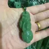 Corrente de Suéter de Jade Dongling Imitado Colar de Repolho de Jade Dongling Não Importa Marca Dragão Fênix Colar de Guanyin