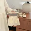 Shorts Florais Fofos para Meninas para o Verão, Respirável e Adorável, Adequado para Uso ao Ar Livre, com Orelhas de Coelho para Bebês e Crianças Pequenas