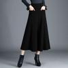 Pantalones de Pierna Ancha para Mujer Otoño e Invierno 2020 Nuevos Pantalones de Lana Adelgazantes Pantalones Cortos Estilo Hong Kong Pantalones de Moda para Mujer Pantalones de Pierna Acampanada Pantalones para Mujer