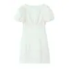 Venta Caliente Transfronteriza Aliexpress Nueva Moda Primavera 2026 Vestido Corto de Bolsillo Plegado Ajustado 2308111