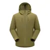 Jaqueta Corta-vento Masculina Nova e Acessível para Primavera e Outono Jaqueta Masculina à Prova de Vento Quente Casaco com Capuz Jaqueta para Montanhismo Roupa Esportiva