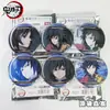 Hiyaya Sustituto de ComidaHiyaya Demonio Inferior: Kimetsu no Yaiba Tomioka Giyuu Solo Piscina Insignia Pin de Merchandising de Anime