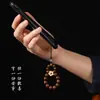 Cadena para Teléfono de Boj y Sándalo de 6/8mm, Correa para Teléfono de Sándalo, Colgante de Palosanto/Ébano/Sándalo Verde/Sándalo Dorado