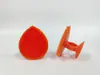 Cepillo Facial Grande de Silicona para Lavado Facial, Cepillo de Baño para Bebés, Cepillo Limpiador de Ventosa Suave con Hebilla de Anillo, Cepillo Facial con Forma de Corazón