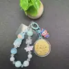 Nueva Cadena de Teléfono de Gato de la Suerte de Oro 999 Cadena de Cuentas Llavero Colgante para Bolso Cordón Regalo