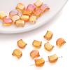 10 cuentas mágicas de cristal de 8 mm con forma de cabeza de gato, hechas a mano, para pulseras, collares, accesorios, cuentas sueltas