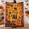 Manta de Flanela de Halloween Comércio Exterior Transfronteiriço Amazon Xiyin Manta Mais Vendida Confortável e Macia Manta de Sofá
