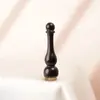 Masajeador de Madera de Sándalo con Forma de Cuerno de Flor de Loto para Masaje de Puntos de Acupuntura Ocular, Masaje Facial para Despejar Meridianos, Palo de Madera de Sándalo Morado para Estirar Tendones