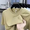 Camiseta de Manga Corta para Hombre con Estampado de Algodón Mercerizado, Paquete de 40 Unidades, Nueva Moda Verano 2026, Camiseta con Logo de Caballo, Venta al por Mayor para Hombre