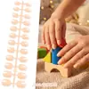 Decoraciones de Uñas Artísticas Portátiles de Color Sólido y Tallas Variadas para Niños Transfronterizas, Decoraciones de Uñas Postizas, Regalos de Vacaciones para Niños
