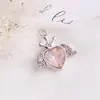Pendente de anjo amor liga coreana cor mágica joias de diamante acessórios pingente de colar gota pingente de bolsa atacado